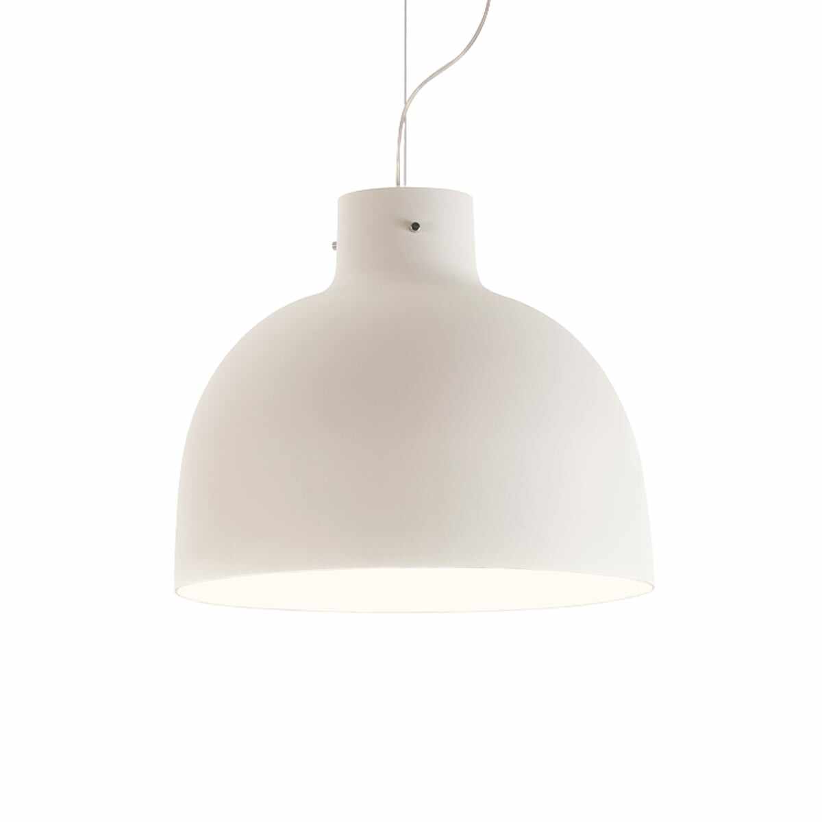 Suspensie Kartell Bellissima design Ferruccio Laviani LED 15W d50cm alb