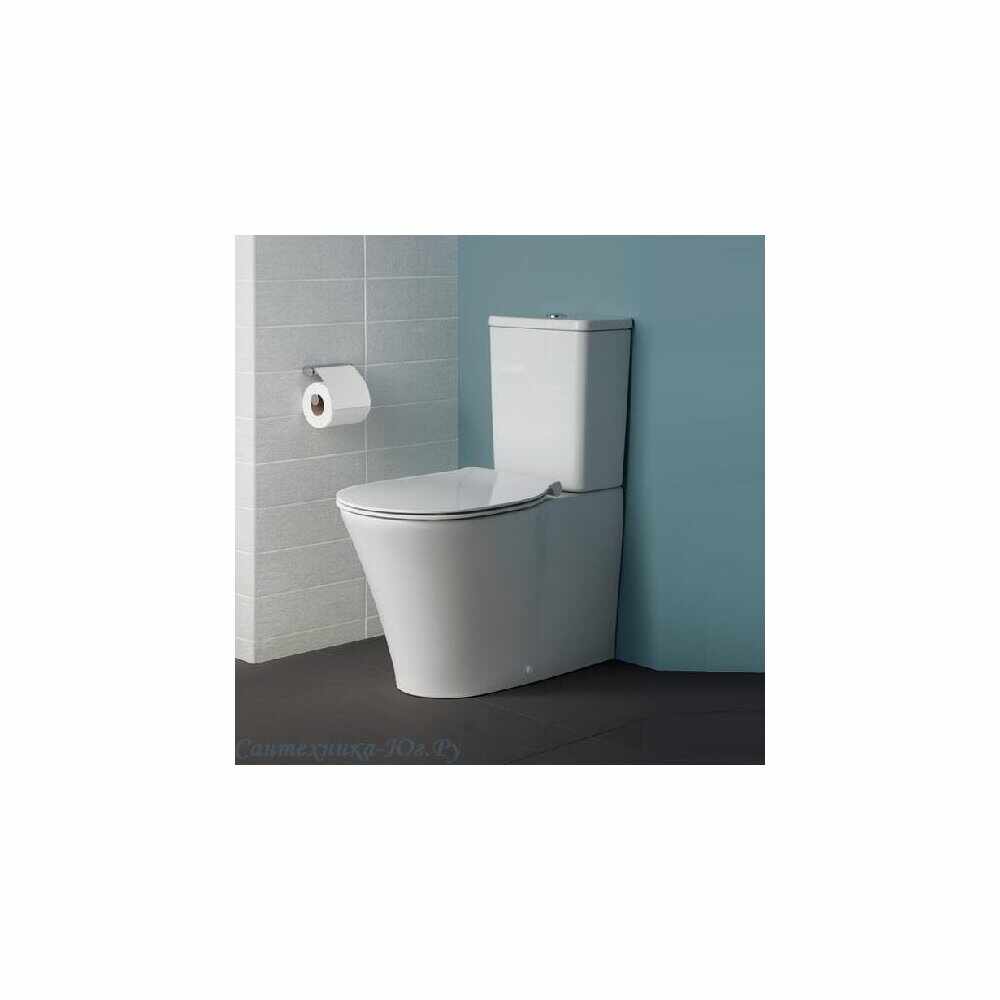 Set vas wc pe pardoseala btw cu rezervor si capac softclose Ideal Standard Connect Air AquaBlade
