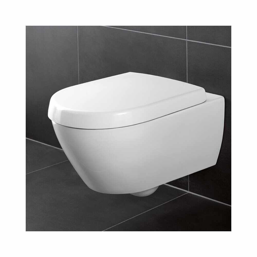 Set vas wc suspendat Villeroy&Boch Avento Direct Flush cu capac soft close