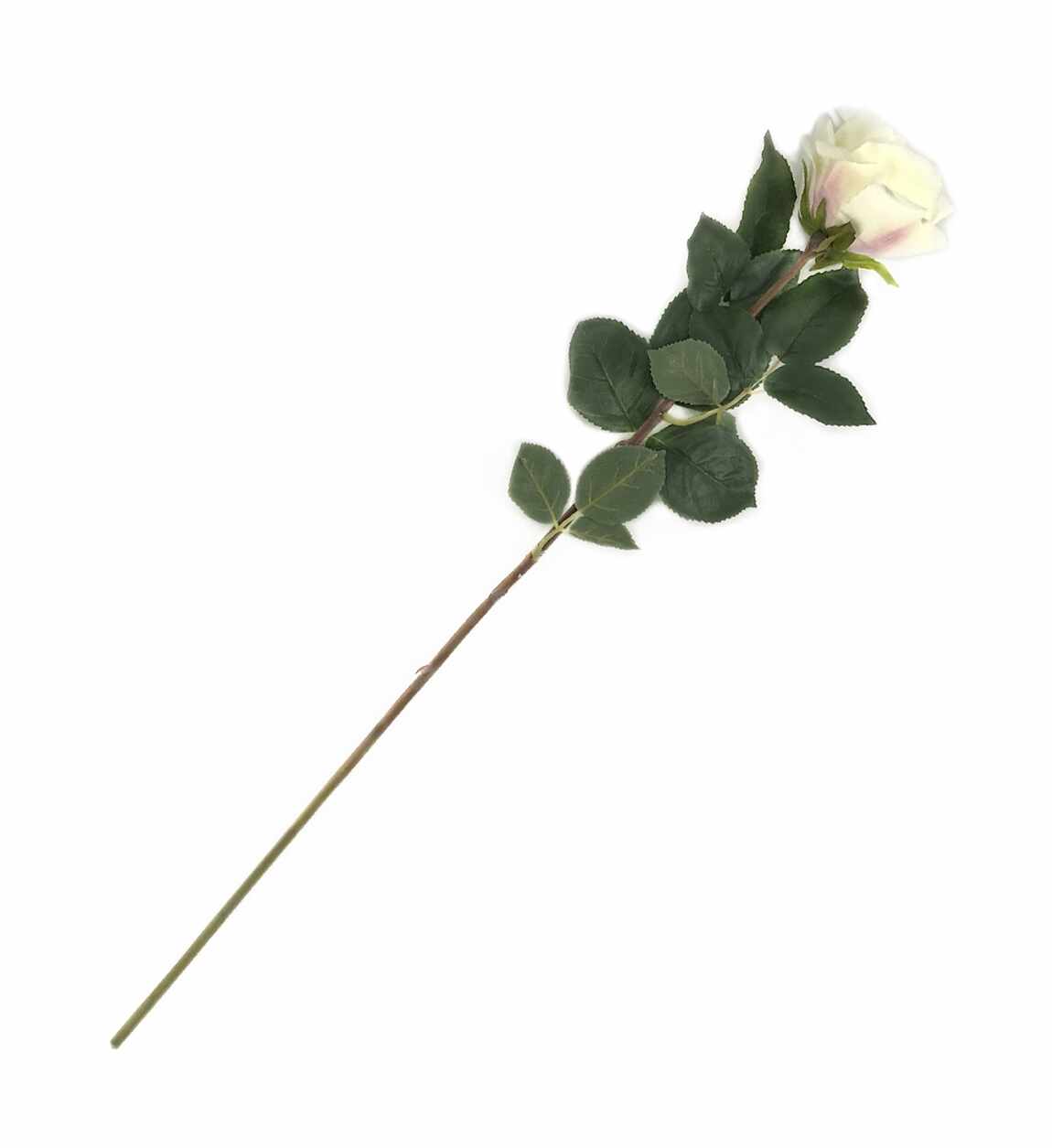 Fir floare artificiala Grace Alb, H70 cm