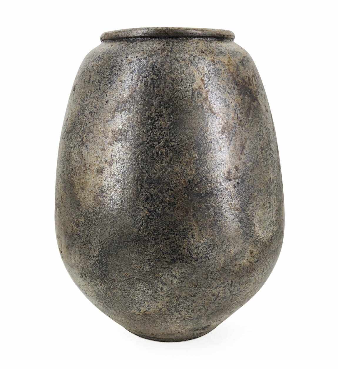 Vaza decorativa din ceramica, Metallic Large Multicolor, Ø36xH48 cm