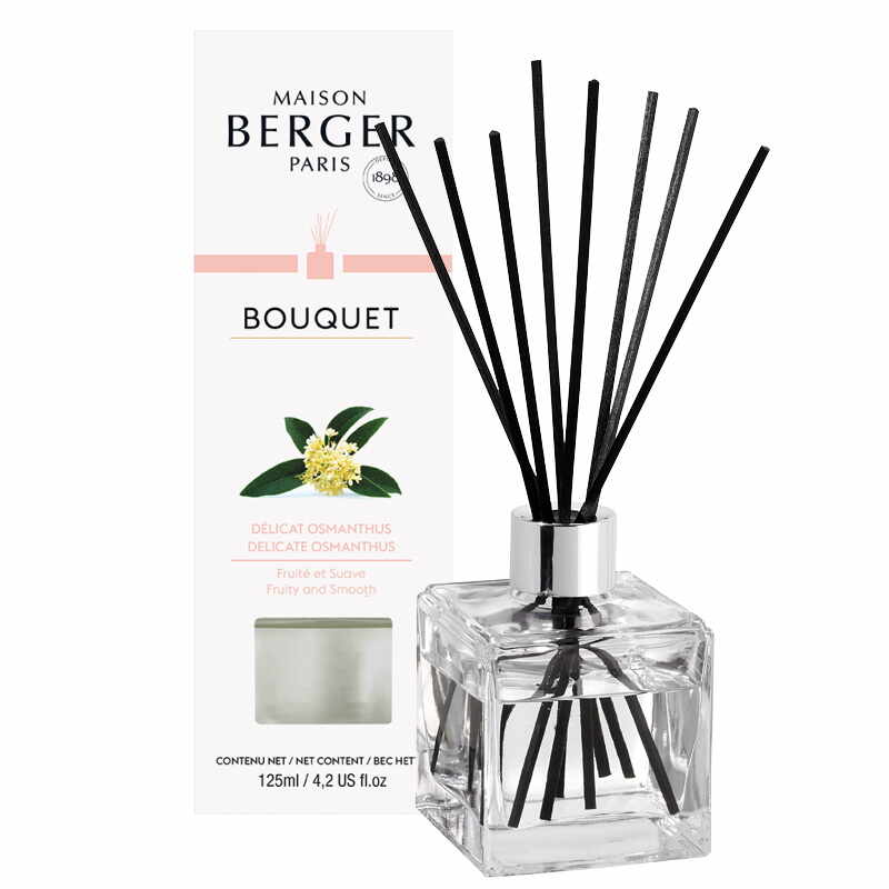 Difuzor parfum camera Berger Bouquet Parfume Cube Delicat Osmanthus 125ml
