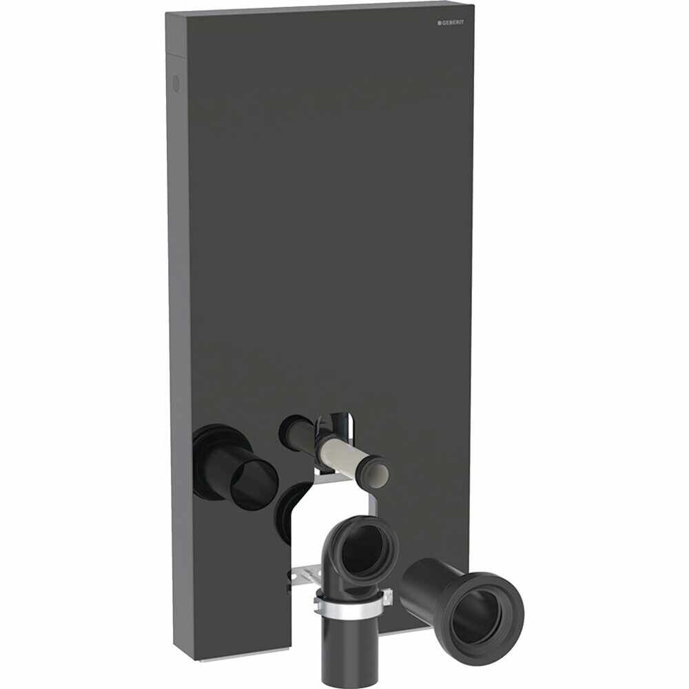 Modul Geberit Monolith pentru wc pe pardoseala negru 101 cm