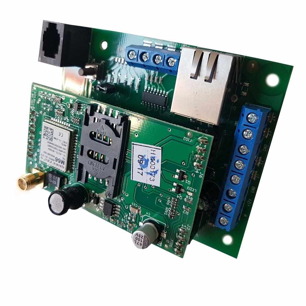 Comunicator universal Roel MultiCOMM IP/GPRS - u PCB, 4 intrari, 4 iesiri