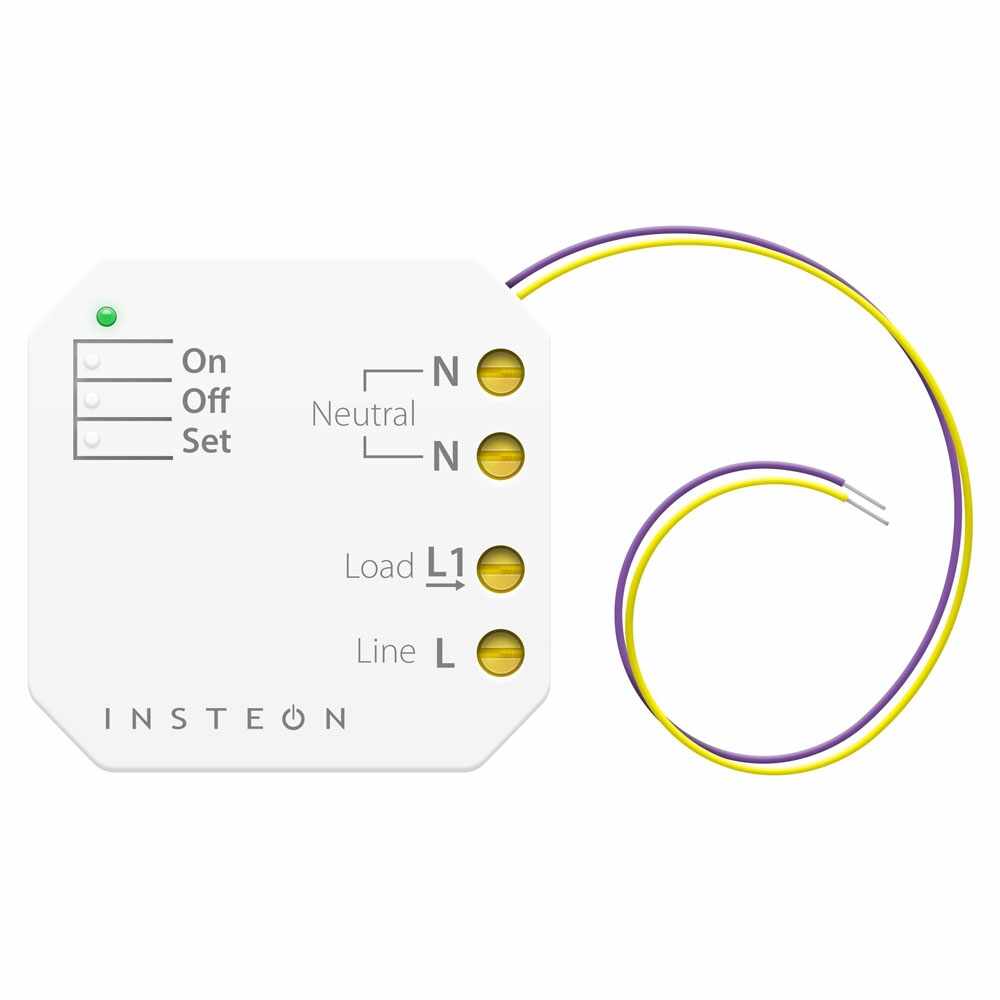 Micro modul inchidere/deschidere smart home INSTEON 2444-422, 50/60 Hz, RF 45m