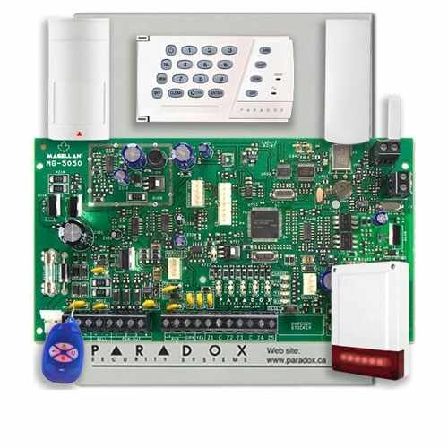 Sistem alarma wireless Paradox Magellan MG 5050 + K636