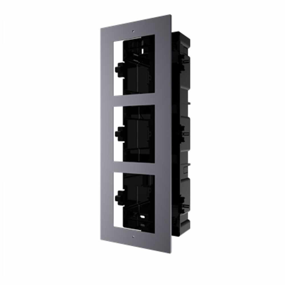 Suport montaj pentru videointerfon modular Hikvision DS-KD-ACF3, ingropat