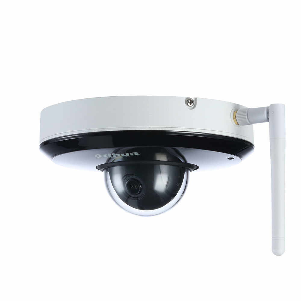 Camera supraveghere wireless IP WiFi PTZ Dahua SD1A203T-GN-W, 2 MP, IR 15 m, 2.7-8.1 mm, 3x, microfon, slot card
