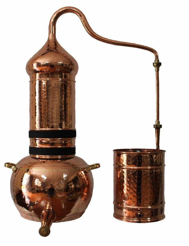 Cazan cu Coloana Distilare Uleiuri Esentiale, Bauturi Aromatice, 60 Litri