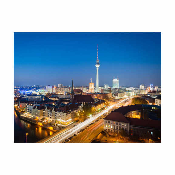 Fototapet Berlin By Night
