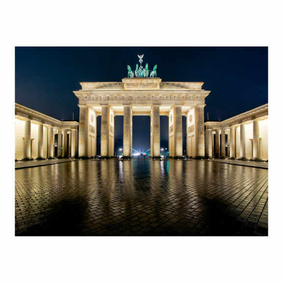 Fototapet Brandenburg Gate At Night