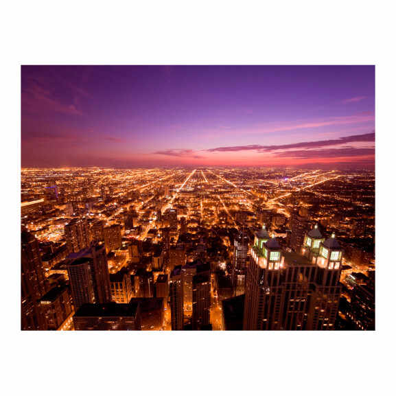 Fototapet Chicago By Night