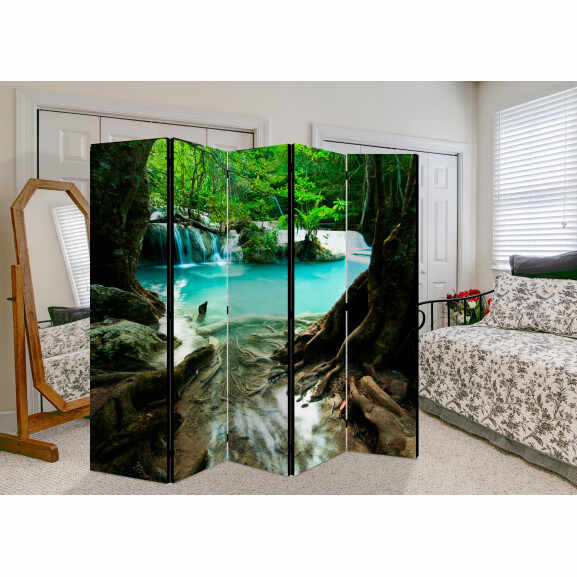 Paravan Crystal Clear Water Ii [Room Dividers] 225 cm x 172 cm