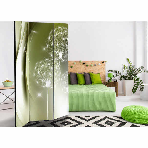 Paravan Green Gentleness [Room Dividers] 135 cm x 172 cm