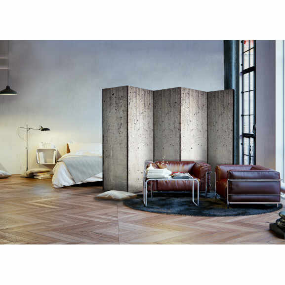 Paravan Grey City [Room Dividers] 225 cm x 172 cm