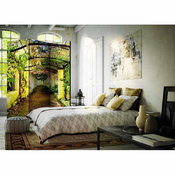 Paravan Romantic Garden [Room Dividers] 135 cm x 172 cm