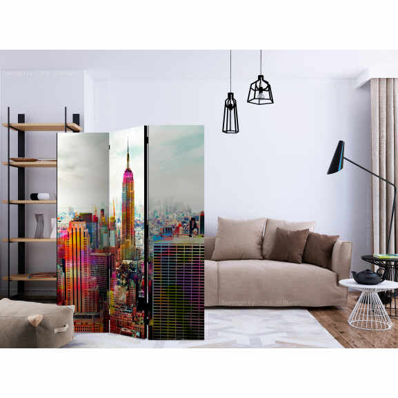 Paravan Colors Of New York City [Room Dividers] 135 cm x 172 cm