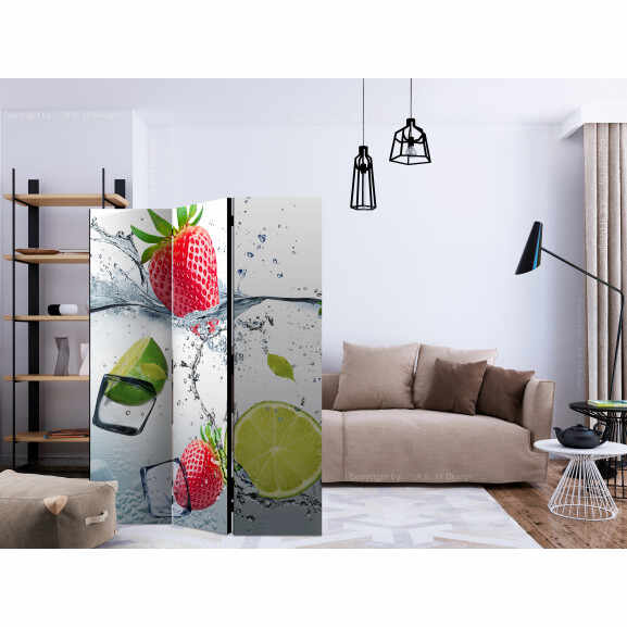 Paravan Fruit Cocktail [Room Dividers] 135 cm x 172 cm