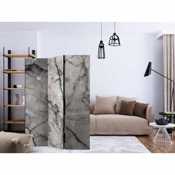 Paravan Grey Marble [Room Dividers] 135 cm x 172 cm