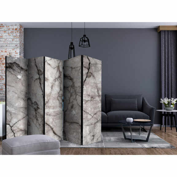 Paravan Grey Marble Ii [Room Dividers] 225 cm x 172 cm