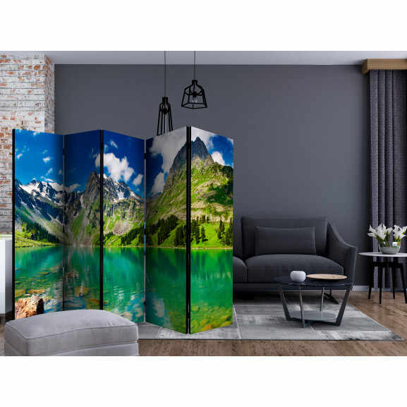 Paravan Mountain Lake Ii [Room Dividers] 225 cm x 172 cm
