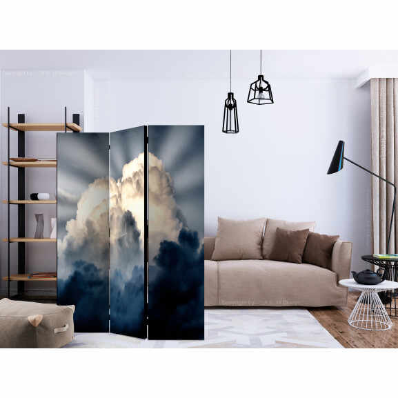 Paravan Rays In The Sky [Room Dividers] 135 cm x 172 cm