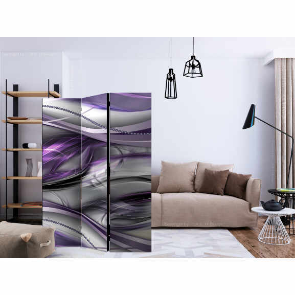 Paravan Tunnels (Violet) [Room Dividers] 135 cm x 172 cm