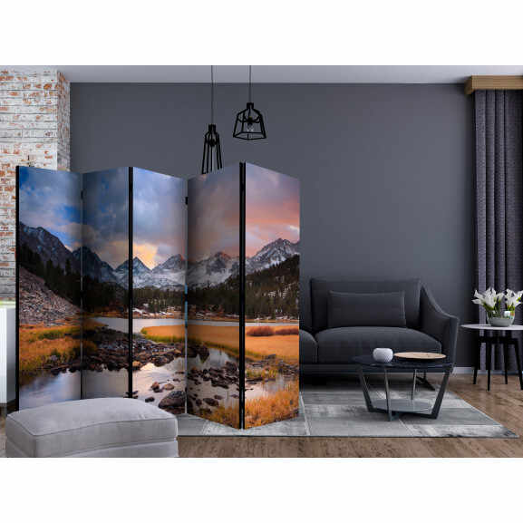 Paravan Amazing Mountain Landscape Ii [Room Dividers] 225 cm x 172 cm