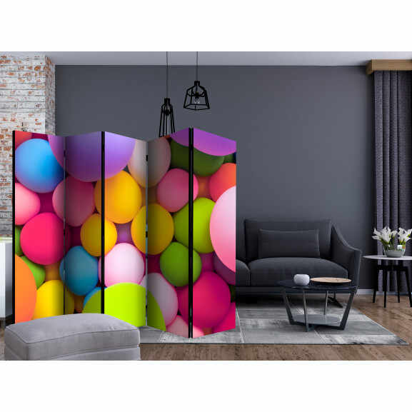 Paravan Colourful Balls Ii [Room Dividers] 225 cm x 172 cm