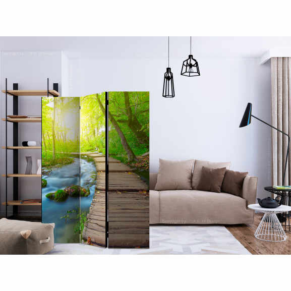 Paravan Green Forest [Room Dividers] 135 cm x 172 cm