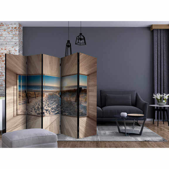 Paravan Modern Lounge: By The Sea Ii [Room Dividers] 225 cm x 172 cm