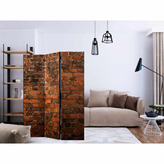 Paravan Old Brick Wall [Room Dividers] 135 cm x 172 cm