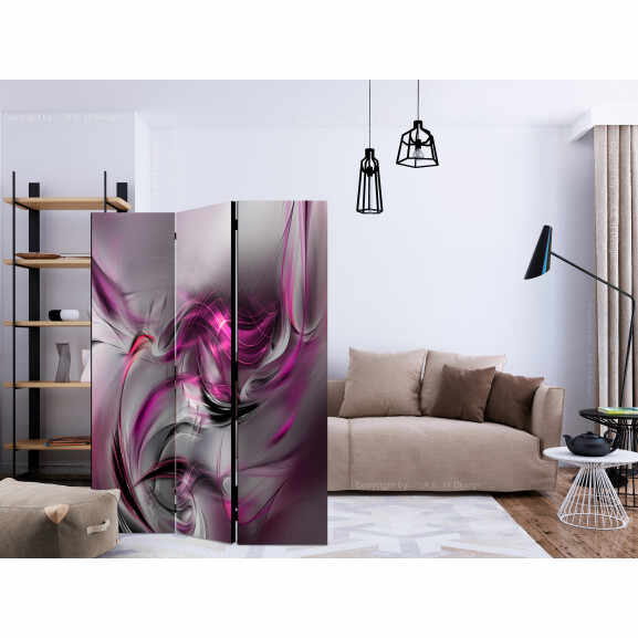 Paravan Pink Swirls Ii [Room Dividers] 135 cm x 172 cm