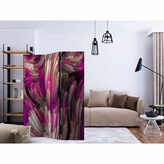 Paravan Purple Energy [Room Dividers] 135 cm x 172 cm