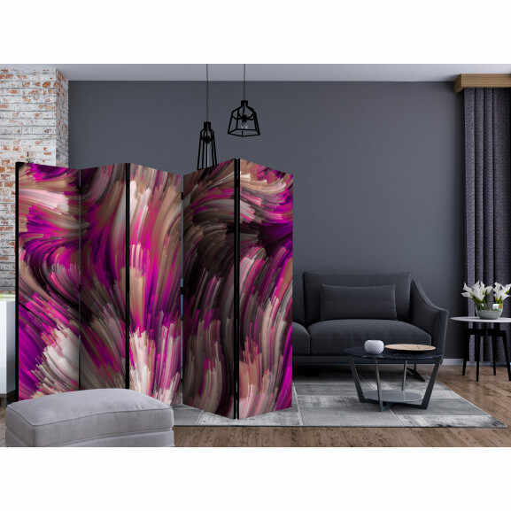 Paravan Purple Energy Ii [Room Dividers] 225 cm x 172 cm