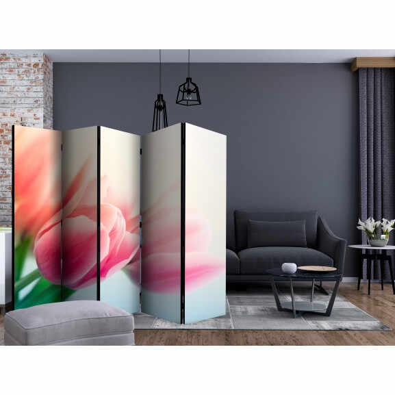 Paravan Spring And Tulips Ii [Room Dividers] 225 cm x 172 cm