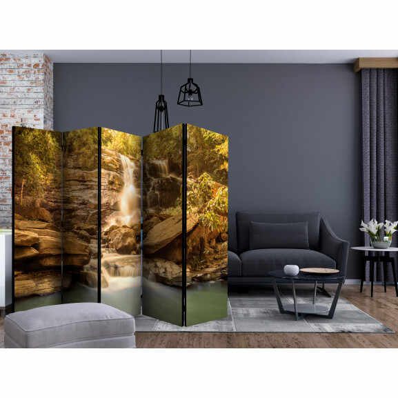Paravan Sunny Waterfall Ii [Room Dividers] 225 cm x 172 cm