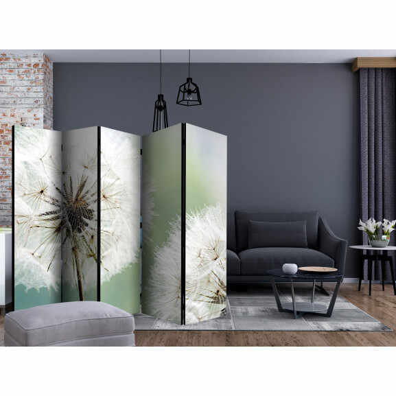 Paravan Two Dandelions Ii [Room Dividers] 225 cm x 172 cm