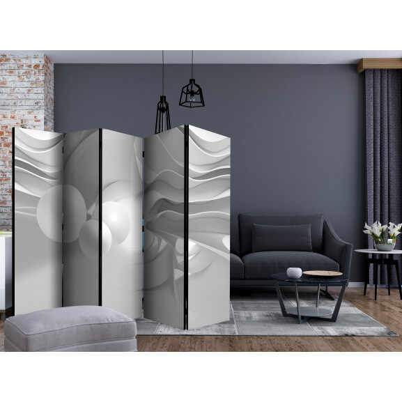Paravan White Corridors Ii [Room Dividers] 225 cm x 172 cm