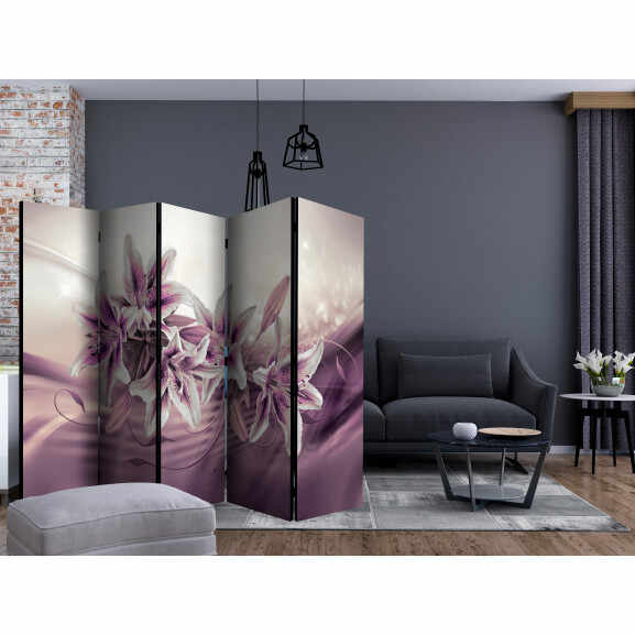 Paravan Purple Secrecy Ii [Room Dividers] 225 cm x 172 cm