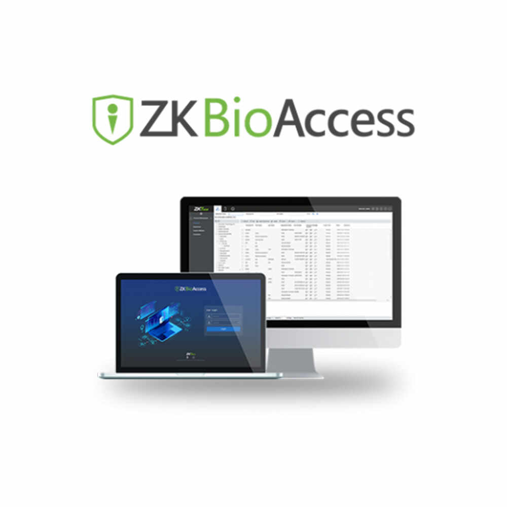 Software control acces ZKTeco ZKBioAccess IVS, 16 usi