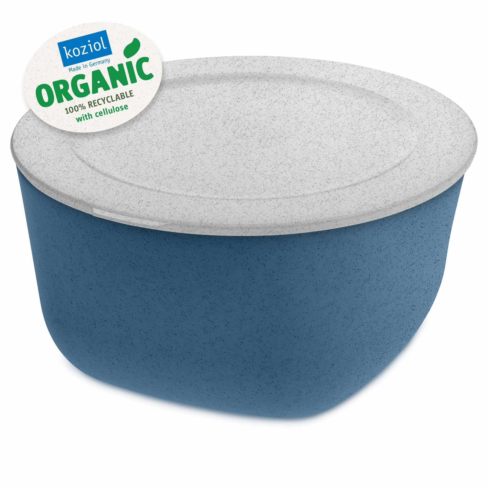 Caserola cu capac, 100% Reciclabil, Connect XL Organic Albastru, 4 L