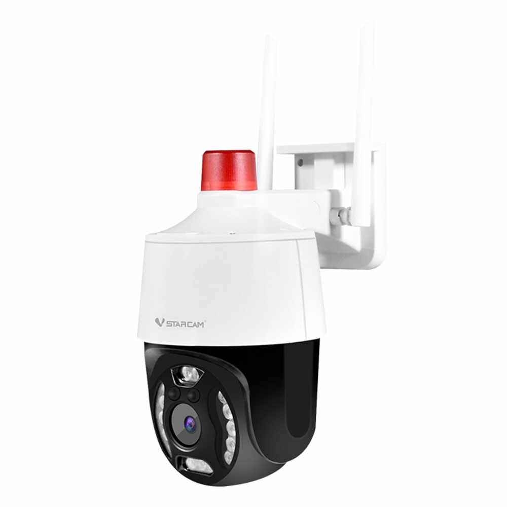 Camera supraveghere wireless IP WiFi PT Vstarcam CS668, 3 MP, IR 30 m, 3.6 mm, slot card, microfon, detectie miscare