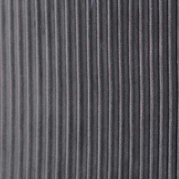 Taburet Nolly, Gri Velvet, 31 x 38 cm