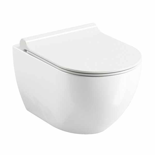 Vas WC suspendat Ravak Concept Chrome Uni RimOff 35.3x51x34.2cm