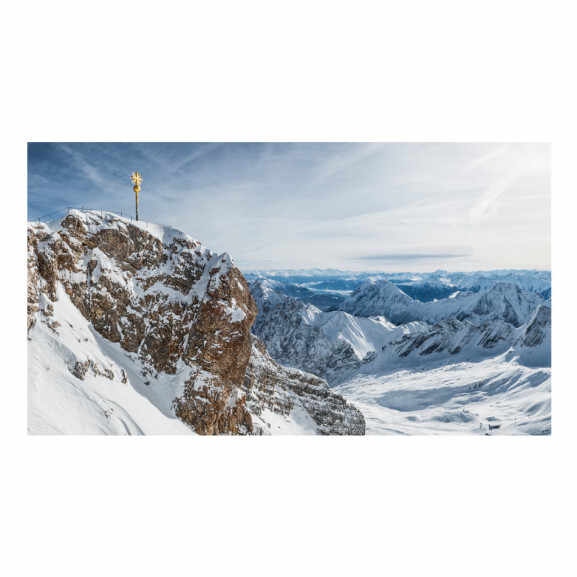 Fototapet autoadeziv Winter in Zugspitze
