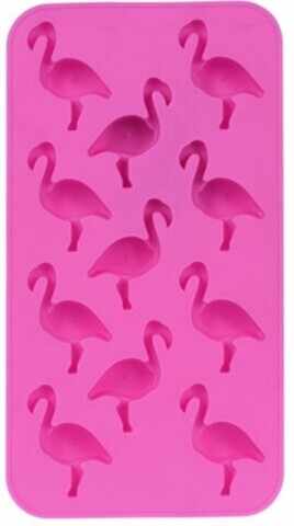 Forme pentru gheata Flamingo, 19.5x10.5x1.5 cm, silicon, mov