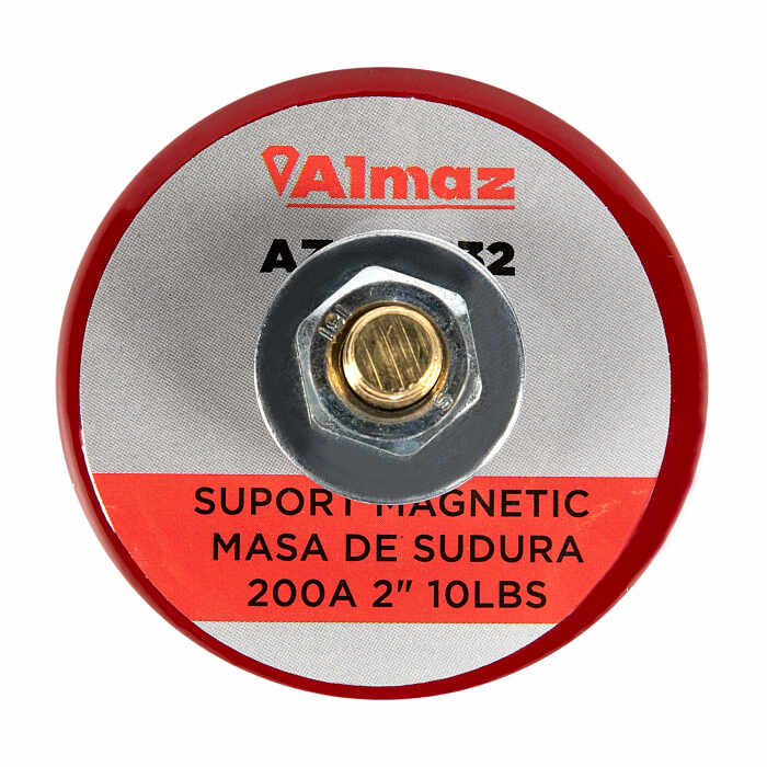 Suport magnetic sudura Almaz AZ-ES032, masa de sudura 200A 2 , 10lbs, Rosu
